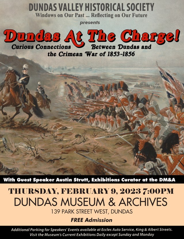 Dundas At The Charge Crimean DVHS Poster
